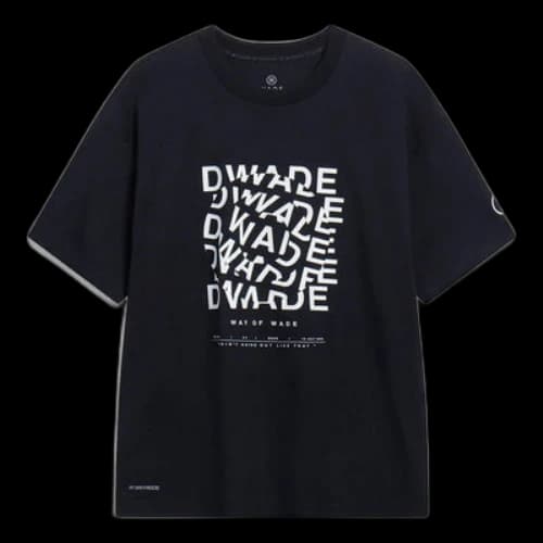Li-Ning Way Of Wade Short Sleeve T-shirt 'Black'