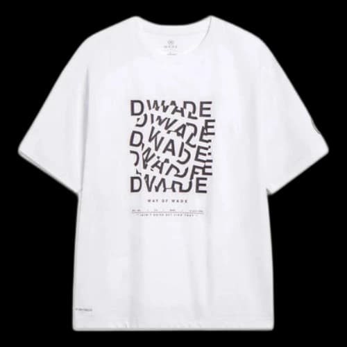 Li-Ning Way Of Wade Graphic At Dry Freeze T-shirt 'White'