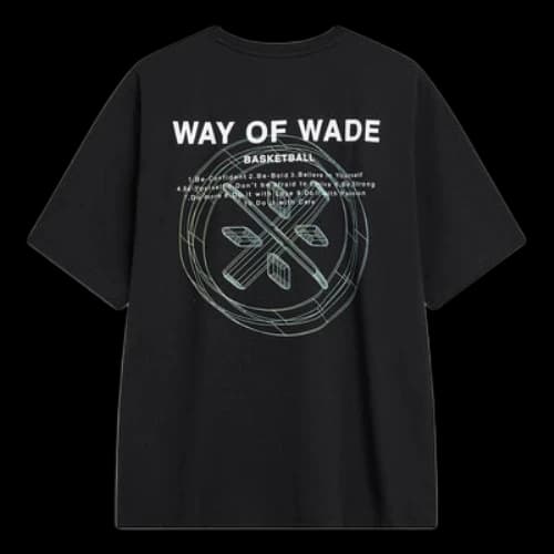 Li-Ning Way of Wade T-shirt 'Black'