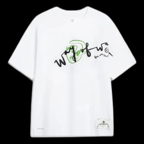 Li-Ning Salventius x Way Of Wade Graphic T-shirt 'White'