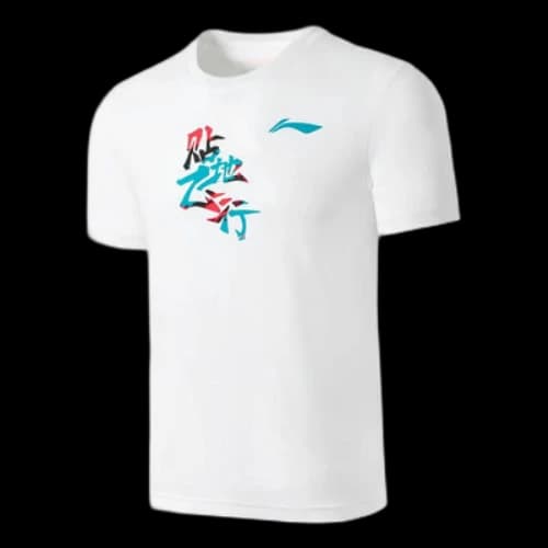 Li-Ning Badminton Short Sleeve T-shirt 'White'