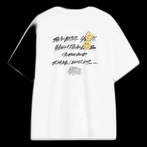 Li-Ning x OG_Slick Skateboarding Short Sleeve T-shirt 'Milk White'