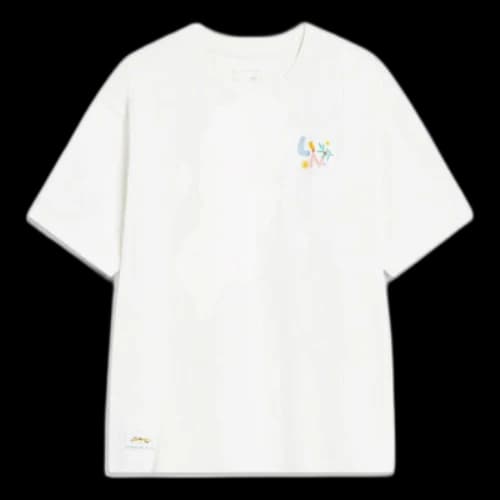 Li-Ning Anything Is Possible Graphic T-shirt 'White' (Women's)