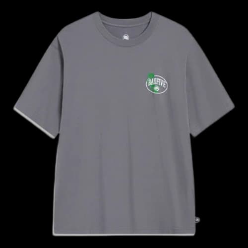Li-Ning BadFive Anti-Wu Logo T-shirt 'Smoke Grey'