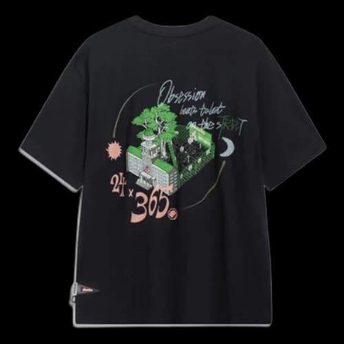 Li-Ning BadFive Graphic T-shirt 'Black'