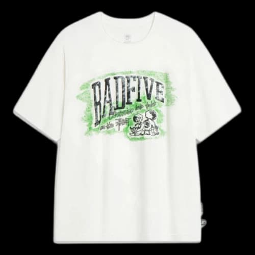 Li-Ning Hoops Cartoon Graphic T-shirt 'White'