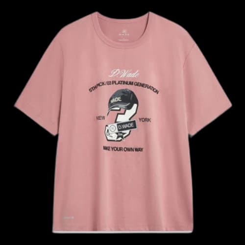 Li-Ning Way of Wade T-shirt 'Pink'