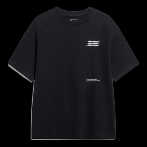 Li-Ning Counterflow Graphic T-shirt 'Black'