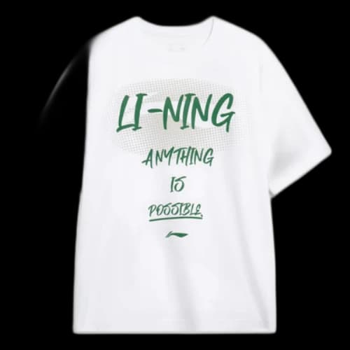 Li-Ning Anything Is Possible Graphic T-shirt 'White'