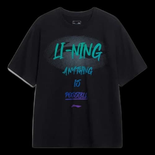 Li-Ning Anything Is Possible Graphic T-shirt 'Black'
