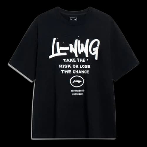 Li-Ning Anything Is Possible Graffiti T-shirt 'Black'