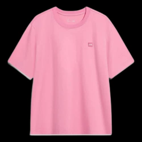 Li-Ning Small Logo T-shirt 'Pink'