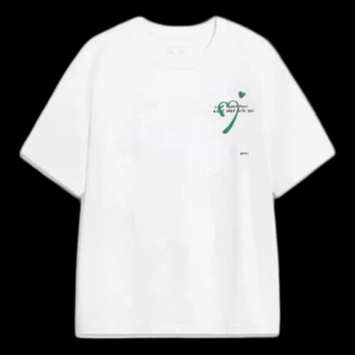Li-Ning Heart Graphic T-shirt 'White'