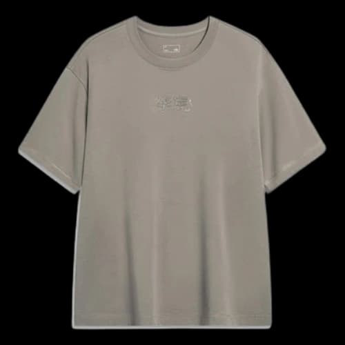 Li-Ning Logo Loose Fit T-shirt 'Taupe'
