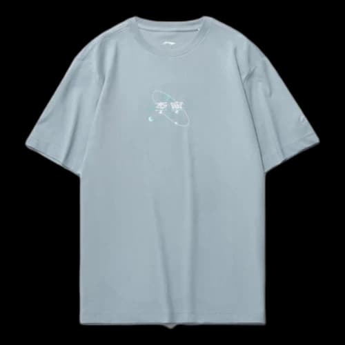 Li-Ning Atom Graphic T-shirt 'Blue'