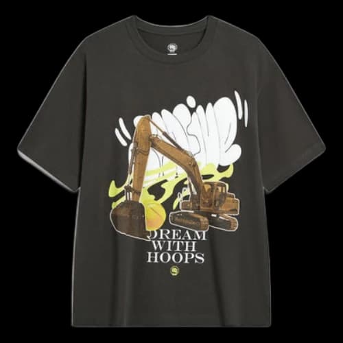 Li-Ning BadFive Graphic T-shirt 'Black'