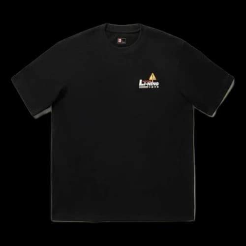 Li-Ning x Phil Hackett Graphic T-shirt 'Black'