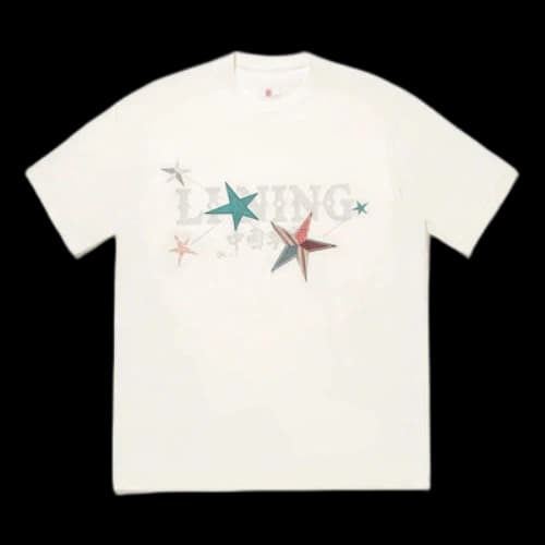 Li-Ning Star Graphic T-shirt 'Beige'