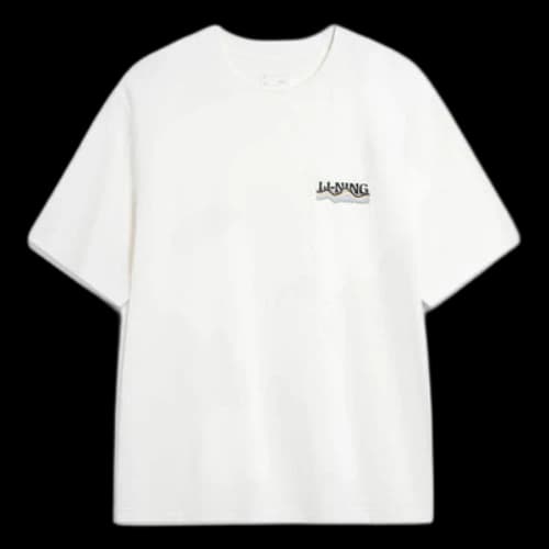 Li-Ning Wave Graphic T-shirt 'White'