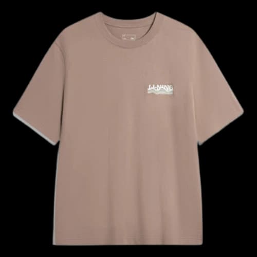 Li-Ning Graphic T-shirt 'Light Brown'
