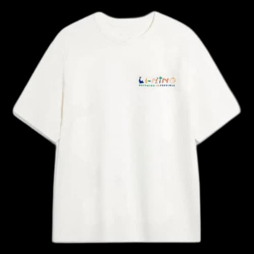 Li-Ning Anything Is Possible Graphic T-shirt 'White'