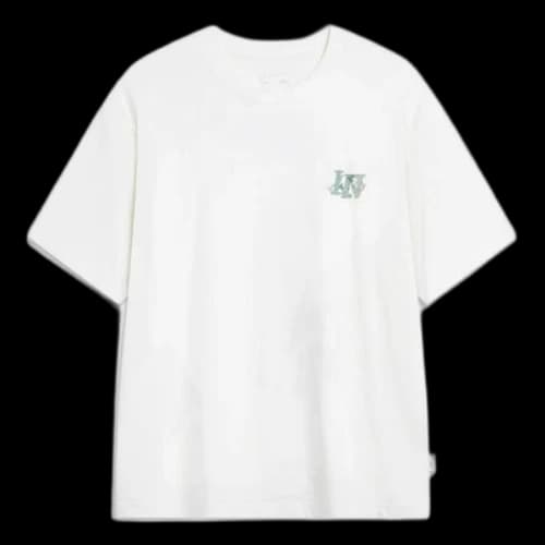Li-Ning Floral Graphic T-shirt 'White'