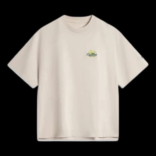 Li-Ning Graphic Oversized T-shirt 'Oatmeal Grey' (Women's)