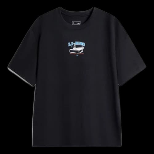 Li-Ning Cartoon Graphic T-shirt 'Black'