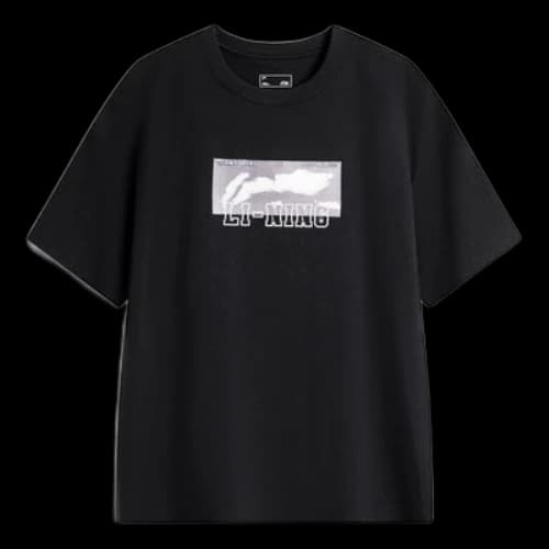Li-Ning Anything Is Possible Graphic T-shirt 'Black'