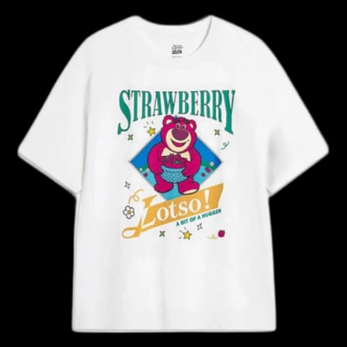 Li-Ning x Disney Toy Story Lotso Graphic T-shirt 'White'