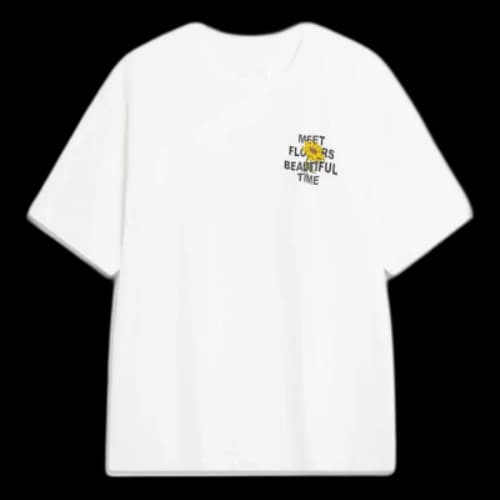 Li-Ning Floral Graphic T-shirt 'White'