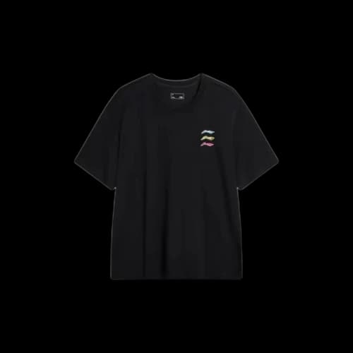 Li-Ning Triple Logo T-shirt 'Black'