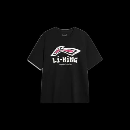 Li-Ning Anything Is Possible Graphic T-shirt 'Black'