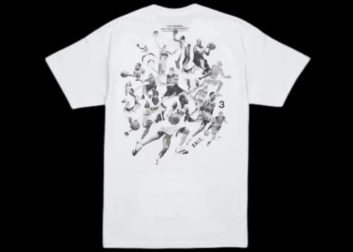 BAIT x Allen Iverson Hall of Fame Tee White