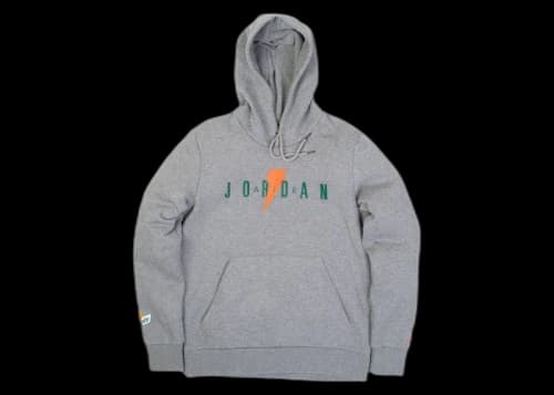 Jordan Sportswear Like Mike Fleece 3 Pullover Hoodie Grey