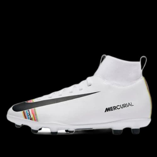 (GS) Nike Mercurial Superfly 6 Club CR7 MG 'White Black'