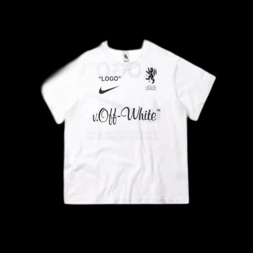 Nike x Off White Mon Amour Football T-Shirt Tee White (2018)
