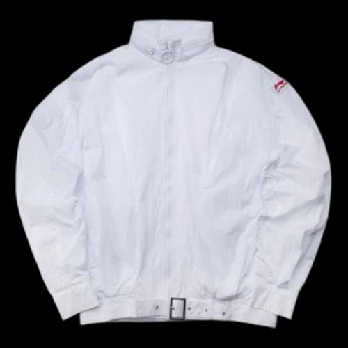 Li-Ning Paris Fashion Week Loose Jacket 'White Red'