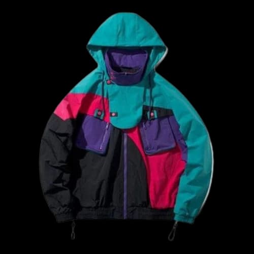 Li-Ning Paris fashion week 2020 Series Functional Loose Jacket Couple Style 'Purple Red'