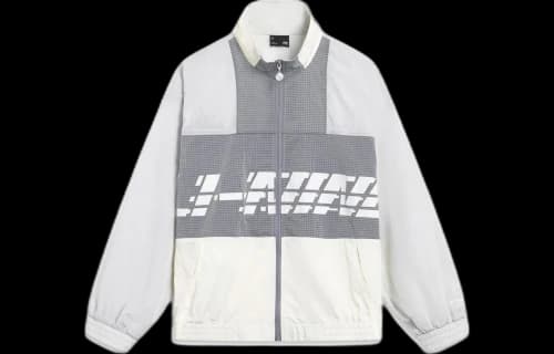 Li-Ning Windbreaker Athletic Jacket 'White Grey'