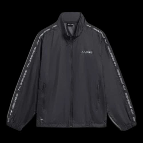 Li-Ning Logo Waterproof Jacket 'Black'
