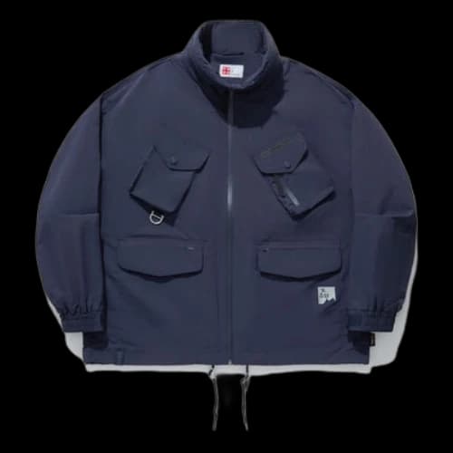 Li-Ning Multi Pockets Waterproof Jacket 'Navy'