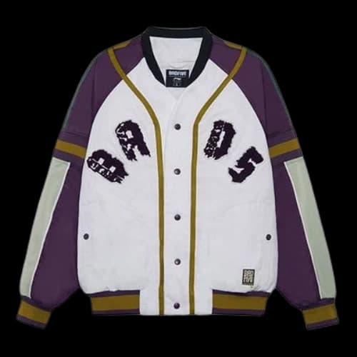 Li-Ning BADFIVE Sports Basketball Series Printing Jacket 'White Green Purple'