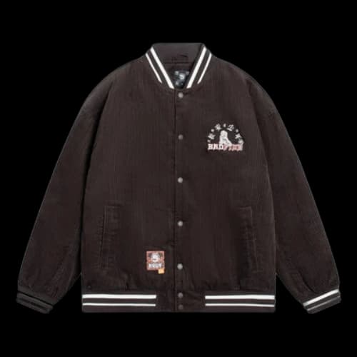 Li-Ning BadFive Graphic Baseball Jacket 'Dark Brown'