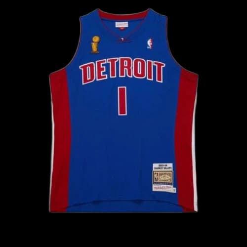 Mitchell & Ness x NBA Detroit Pistons 2004 Dark Finals Jersey 'Chauncey Billups 1'