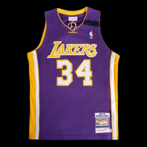 Mitchell & Ness NBA Swingman Jersey Lakers 99-00 Shaquille ONeal Away