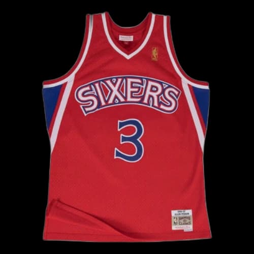 Mitchell & Ness x NBA Philadelphia 76ers 1996-97 Road Swingman Jerseys 'Allen Iverson 3'