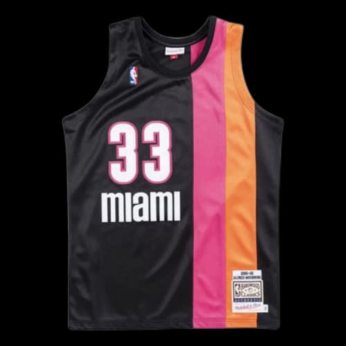 Mitchell & Ness x NBA Miami Heat 2005-06 Jerseys 'Alonzo Mourning 33'