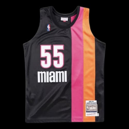 Mitchell & Ness x NBA Miami Heat 2005-06 Jerseys 'Jason Williams 55'