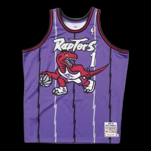 Mitchell & Ness NBA Tracy McGrady Toronto Raptors 1998/99 Road Jersey #1
